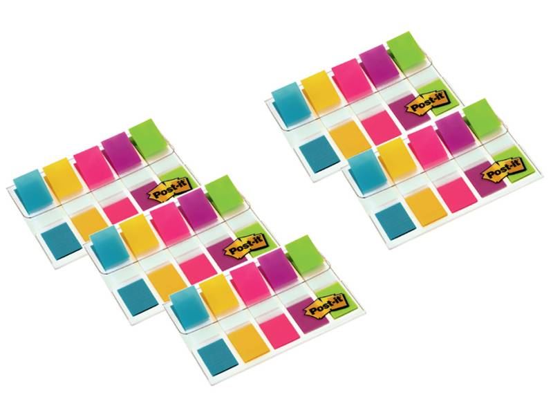 Post-it Haftmarker Index Mini, 11,9 x 43,2 mm, Vorteilspack von Post-It