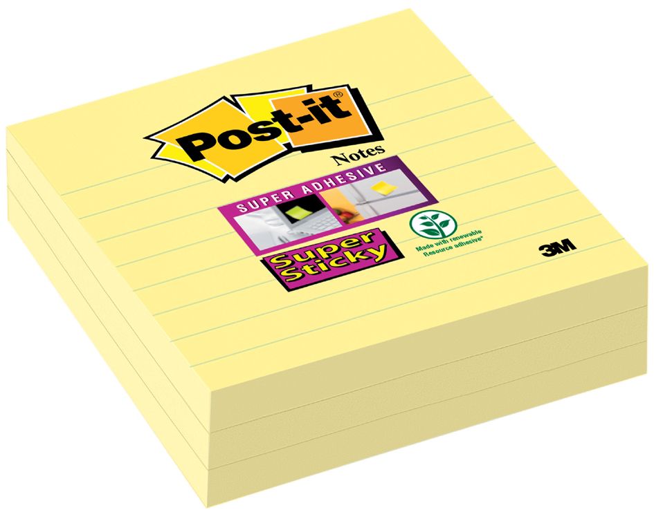 Post-it Haftnotizen Super Sticky Notes, 101 x 101 mm, gelb Post-it Haftnotizen Super Sticky Notes, 101 x 101 mm, gelb von Post-It