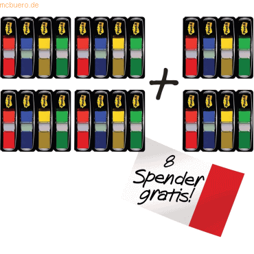 Post-it Haftstreifen Index Mini 11,9x43,2mm16+8 Spender je 35 Streifen Post-it Haftstreifen Index Mini 11,9x43,2mm16+8 Spender je 35 Streifen von Post-It