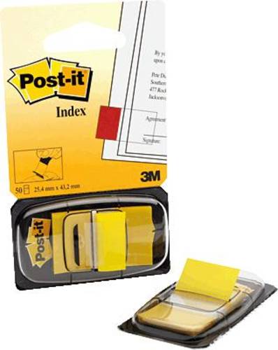Post-it Haftstreifenspender Index 680-5 Farbe des Haftstreifens: Gelb 7000029860 von Post-It