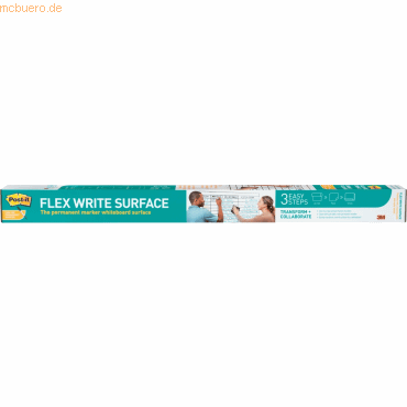Post-it Whiteboardfolie Flex Write Surface 60x90cm Post-it Whiteboardfolie Flex Write Surface 60x90cm von Post-It