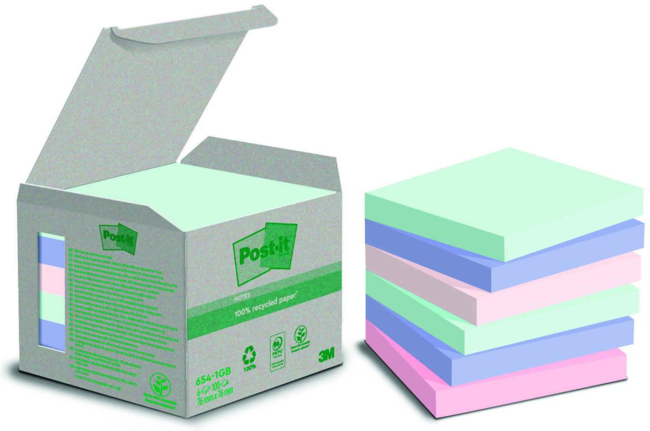 Post-it® Haftnotizen 7,6 x 7,6 cm von Post-it®