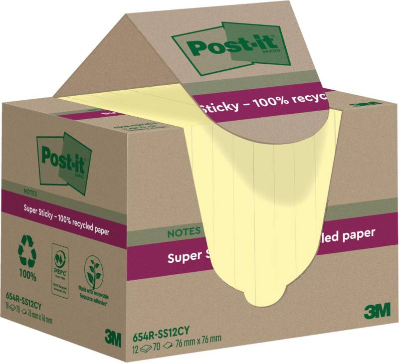 Post-it® Haftnotizen 7,6 x 7,6 cm von Post-it®