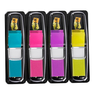 Post-it® Index Mini Haftmarker farbsortiert 4x 35 Streifen von Post-it®