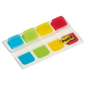 Post-it® Index Strong Haftmarker farbsortiert 4x 10 Streifen von Post-it®