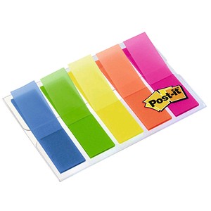 Post-it® Mini Haftmarker farbsortiert 5x 20 Streifen von Post-it®