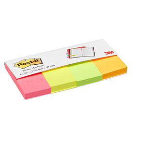 Post-it® Notes Markers Haftmarker farbsortiert 4x 50 Streifen von Post-it®