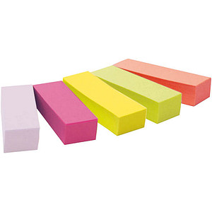 Post-it® Notes Markers Haftmarker farbsortiert 5x 100 Streifen von Post-it®