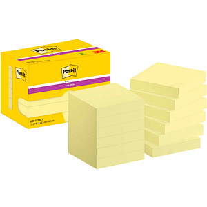 Post-it® Super Sticky  Haftnotizen extrastark 62212SY gelb 12 Blöcke von Post-it®