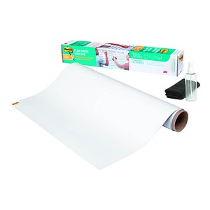 Post-it® selbstklebende Whiteboardfolie Flex Write Surface blanko 120,0 x 90,0 cm, 1 Rolle von Post-it®