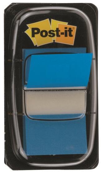 Post-it Index Haftmarker blau im Spender - 50 Streifen von Post-it®