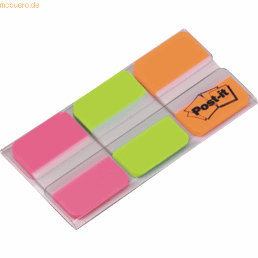 Post-it Index Haftstreifen Index Strong 3x22 Streifen Set mit pink grü Post-it Index Haftstreifen Index Strong 3x22 Streifen Set mit pink grü von Post-it Index