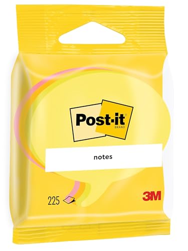 Post-it Notes Haftnotizwürfel Sprechblase, 225 Blatt (70 mm x 70 mm) - Selbstklebende Notizzettel für Notizen, To-Do-Listen und Erinnerungen Post-it Notes Haftnotizwürfel Sprechblase, 225 Blatt (70 mm x 70 mm) - Selbstklebende Notizzettel für Notizen, To-Do-Listen und Erinnerungen von Post-it