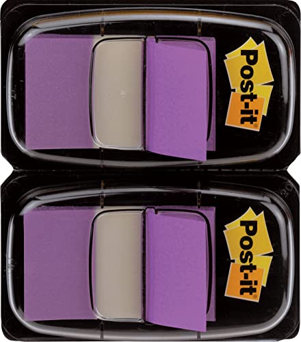 Post-it Index 2 Spender, lila, 25,4 x 43,2 mm, 50 Haftstreifen/Spender von Post-it
