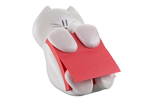 Post-it Dispenser Z-Notes CAT, Dispenser mit 1 Block Super Sticky Z-Notes, 90 Blatt pro Block, 76 mm x 76 mm, Farbe: Pink - Für eine unkomplizierte Einhand-Notizausgabe auf deinem Schreibtisch Post-it Dispenser Z-Notes CAT, Dispenser mit 1 Block Super Sticky Z-Notes, 90 Blatt pro Block, 76 mm x 76 mm, Farbe: Pink - Für eine unkomplizierte Einhand-Notizausgabe auf deinem Schreibtisch von Post-it