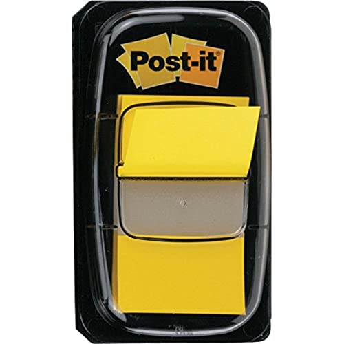 Post-it I680-5 Index 12 Spender à 50 Haftstreifen (25,4 x 43,2 mm) gelb von Post-it