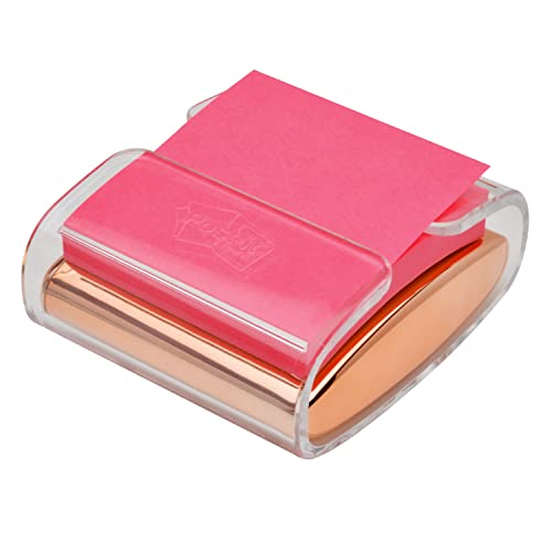 Post-it Pop-up Note Dispenser, 3x3 in, 1 Dispenser/Pack (WD-330-RG),Rose Gold von Post-it