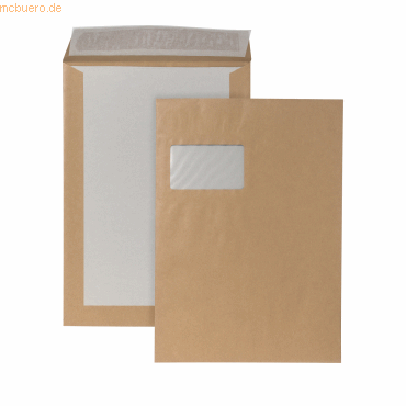 Posthorn Versandtasche 00014008 C4 120g mit Fenster haftklebend braun Posthorn Versandtasche 00014008 C4 120g mit Fenster haftklebend braun von Posthorn