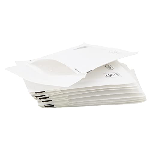 Postmaster Luftpolsterversandtaschen, A6, 100 x 165 mm, Weiß, 50 Stück von Postmaster