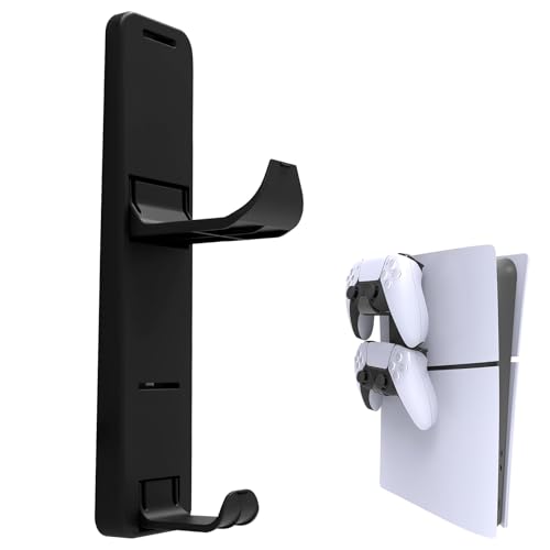 PosyLane Kopfhörerhalter zur Wandmontage, kompatibel mit PS5-Konsole, PS5-Fernbedienung und Neuer PS5 Slim-Spielkonsole, universeller Kopfhörerhaken für mehrere Geräte PosyLane Kopfhörerhalter zur Wandmontage, kompatibel mit PS5-Konsole, PS5-Fernbedienung und Neuer PS5 Slim-Spielkonsole, universeller Kopfhörerhaken für mehrere Geräte von PosyLane