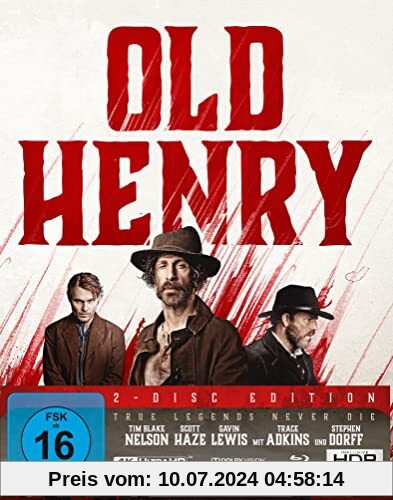 Old Henry - Mediabook (4K Ultra HD) (+ Blu-ray) von Potsy Ponciroli