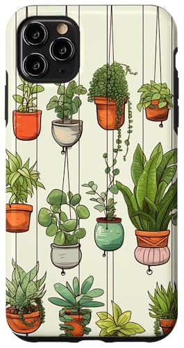 Ästhetisches Musterdesign für Pflanzen und Töpfe Hülle für iPhone 11 Pro Max Ästhetisches Musterdesign für Pflanzen und Töpfe Hülle für iPhone 11 Pro Max von Potted Plants Succulents Monstera Accessories