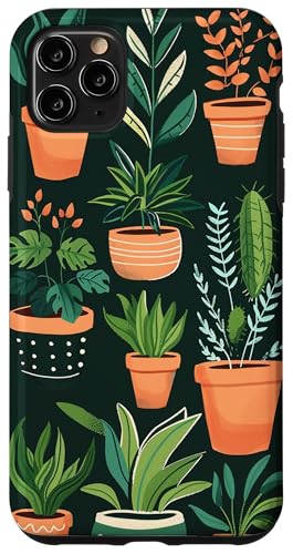 Ästhetisches Musterdesign für Pflanzen und Töpfe Hülle für iPhone 11 Pro Max Ästhetisches Musterdesign für Pflanzen und Töpfe Hülle für iPhone 11 Pro Max von Potted Plants Succulents Monstera Accessories