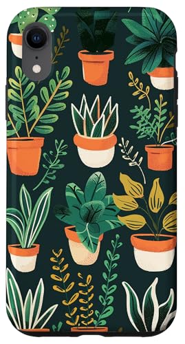 Hängepflanzen Sukkulenten Grüne Blätter Hülle für iPhone XR von Potted Plants Succulents Monstera Accessories