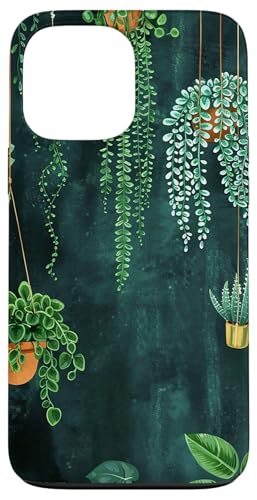 Hängepflanzen grün Hülle für iPhone 13 Pro Max Hängepflanzen grün Hülle für iPhone 13 Pro Max von Potted Plants Succulents Monstera Accessories