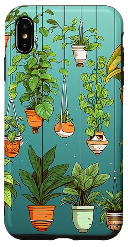 Hängepflanzen grün Hülle für iPhone XS Max Hängepflanzen grün Hülle für iPhone XS Max von Potted Plants Succulents Monstera Accessories