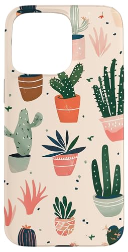Kaktuspflanzen ästhetisch Hülle für iPhone 15 Pro Max Kaktuspflanzen ästhetisch Hülle für iPhone 15 Pro Max von Potted Plants Succulents Monstera Accessories