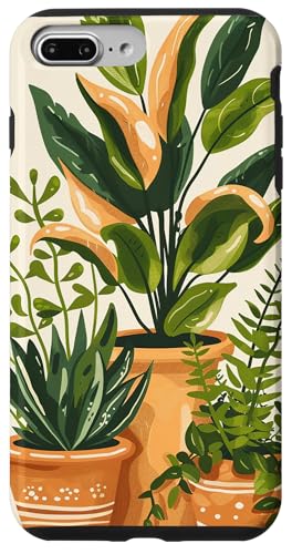 Olivgrüne Boho-Wildblumen Hülle für iPhone 7 Plus/8 Plus Olivgrüne Boho-Wildblumen Hülle für iPhone 7 Plus/8 Plus von Potted Plants Succulents Monstera Accessories