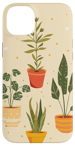 Sukkulenten Kaktus Topfpflanzen Hülle für iPhone 14 Plus Sukkulenten Kaktus Topfpflanzen Hülle für iPhone 14 Plus von Potted Plants Succulents Monstera Accessories