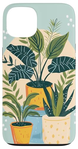 Topfpflanzen Floral Hülle für iPhone 13 Topfpflanzen Floral Hülle für iPhone 13 von Potted Plants Succulents Monstera Accessories