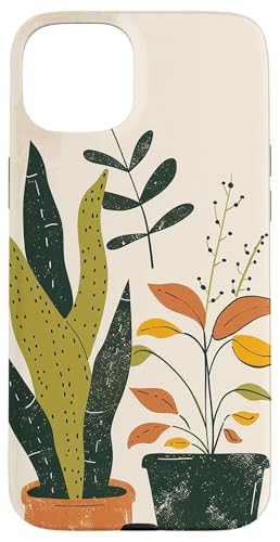 Topfpflanzen Floral Hülle für iPhone 15 Plus Topfpflanzen Floral Hülle für iPhone 15 Plus von Potted Plants Succulents Monstera Accessories