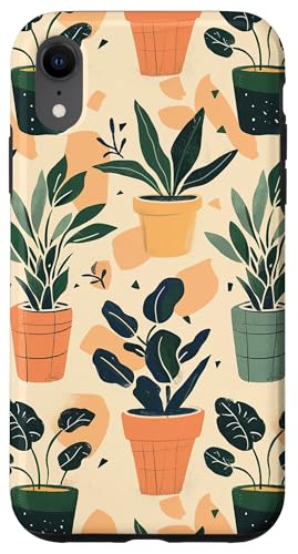 Topfpflanzen Floral Hülle für iPhone XR Topfpflanzen Floral Hülle für iPhone XR von Potted Plants Succulents Monstera Accessories