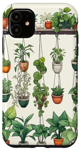 Topfpflanzen Grün Hülle für iPhone 11 von Potted Plants Succulents Monstera Accessories