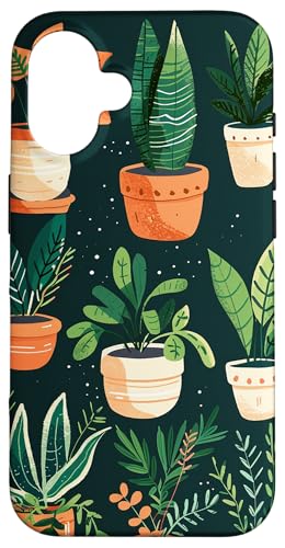 Topfpflanzen Hängepflanzen Hülle für iPhone 16 Topfpflanzen Hängepflanzen Hülle für iPhone 16 von Potted Plants Succulents Monstera Accessories