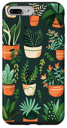 Topfpflanzen hängen auf salbeigrünem Hintergrund Hülle für iPhone 7 Plus/8 Plus Topfpflanzen hängen auf salbeigrünem Hintergrund Hülle für iPhone 7 Plus/8 Plus von Potted Plants Succulents Monstera Accessories