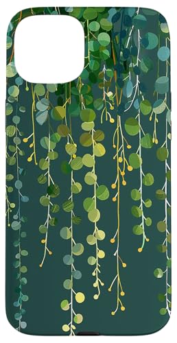 Vintage Salbeigrün Blumenmuster Hülle für iPhone 15 Plus von Potted Plants Succulents Monstera Accessories