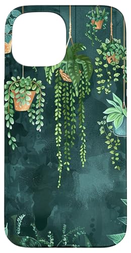 Vintage Salbeigrün Blumenmuster Hülle für iPhone 15 Vintage Salbeigrün Blumenmuster Hülle für iPhone 15 von Potted Plants Succulents Monstera Accessories