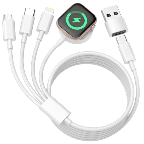 4 in 2 Ladekabel for Apple Watch Ladegerät, iWatch Ladekabel USB C Apple Watch Charger Magnetisch Ladegerät Apple Watch und iPhone kabel für Apple Watch Serie 9/8/7/6/Ultra, iPhone 16/15/14/13/12 4 in 2 Ladekabel for Apple Watch Ladegerät, iWatch Ladekabel USB C Apple Watch Charger Magnetisch Ladegerät Apple Watch und iPhone kabel für Apple Watch Serie 9/8/7/6/Ultra, iPhone 16/15/14/13/12 von Poukey