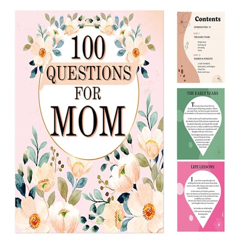 A Guided Journal for Self-Reflection | A Mother's Guided Journal | Well Designed Long Lasting Keepsake Book for Women and Daughters Festival Birthday Christmas von Poupangke