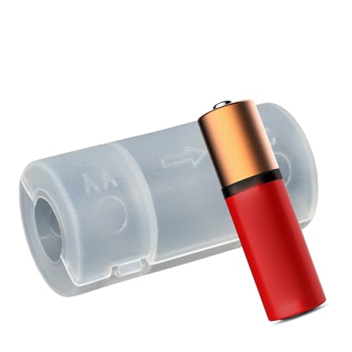Batterie-Adapter | Batteriehalter Für Umwandler | Hocheffizienter AA-zu-C-Adapter Für Auto, Wohnwagen, Haushalt, Innen- und Außenbereich Batterie-Adapter | Batteriehalter Für Umwandler | Hocheffizienter AA-zu-C-Adapter Für Auto, Wohnwagen, Haushalt, Innen- und Außenbereich von Poupangke
