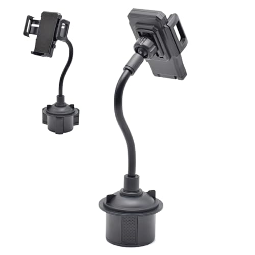 Becherhalter, Auto-Handyhalterung, 2-in-1, biegbar, erweiterbar, Getränkehalter, Handyhalterung für alle Handy-Modelle für Auto, , Fahren Becherhalter, Auto-Handyhalterung, 2-in-1, biegbar, erweiterbar, Getränkehalter, Handyhalterung für alle Handy-Modelle für Auto, , Fahren von Poupangke