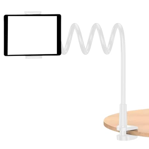 Handy-Halterung für Bett – Handyhalterung für Bett Schwanenhals, flexibler Clip mit 360-Grad-Rotation und rutschfester Schnellverschluss-Halterung für Büro-Videoanrufe Handy-Halterung für Bett – Handyhalterung für Bett Schwanenhals, flexibler Clip mit 360-Grad-Rotation und rutschfester Schnellverschluss-Halterung für Büro-Videoanrufe von Poupangke