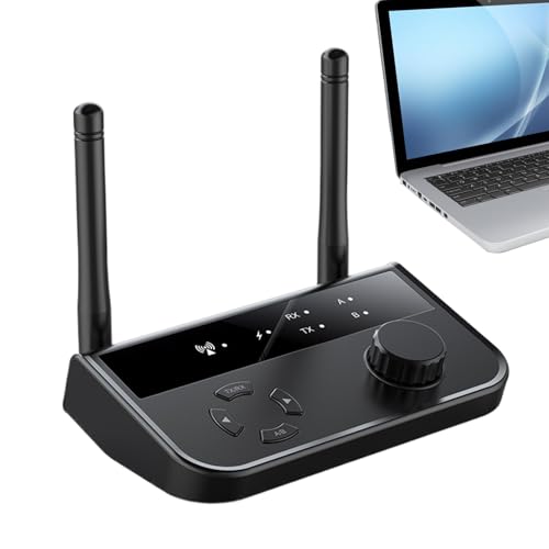 Kabelloser Audio-Empfänger, Audio-BT-Adapter-Receiver, Innenzubehör, Auto-Musik-Player, TV-Repeater für Auto, Zuhause, Stereo, kabelgebundene Kopfhörer, mehrere Lautsprecher von Poupangke