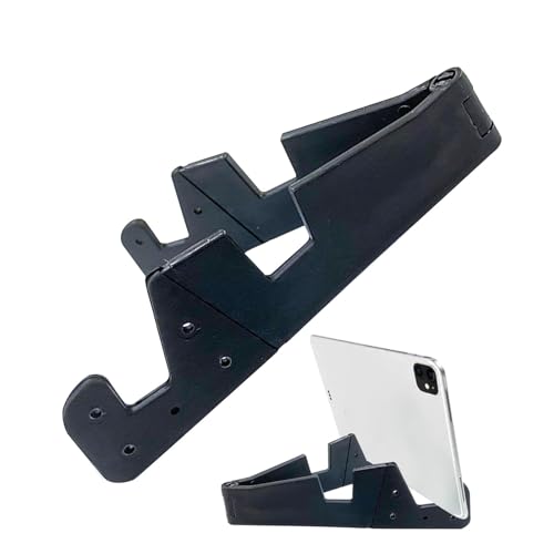 Reise-Handyhalter, Handy-Ständer,Tragbarer faltbarer Telefonständer | V-förmige Telefonhalterung im Taschenformat, farbenfrohes Freisprech-Schreibtischzubehör, verstellbare Tischhalterung für von Povanjer