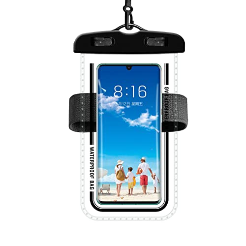 Wasserdichte Handy-Tasche – universelle wasserdichte Trockentasche mit innovativem Drehverschluss, universell verschließbare Hülle, kompatibel mit den meisten Handys, für , Schwimmbad, Wasserdichte Handy-Tasche – universelle wasserdichte Trockentasche mit innovativem Drehverschluss, universell verschließbare Hülle, kompatibel mit den meisten Handys, für , Schwimmbad, von Povanjer