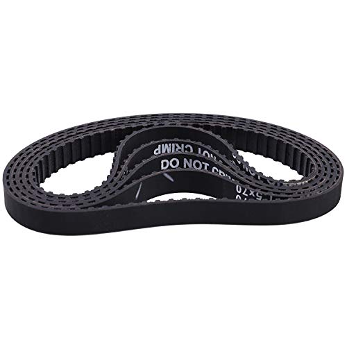 Povhhee 5 StüCk Synchronriemen GT2 Gummi Zahn Riemen M1.5X70Tx9.5Mm Cj0618 SIEG C2 C3 Dreh Maschinen Teile von Povhhee
